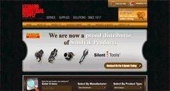 Desktop Screenshot of leonardindustrial.com
